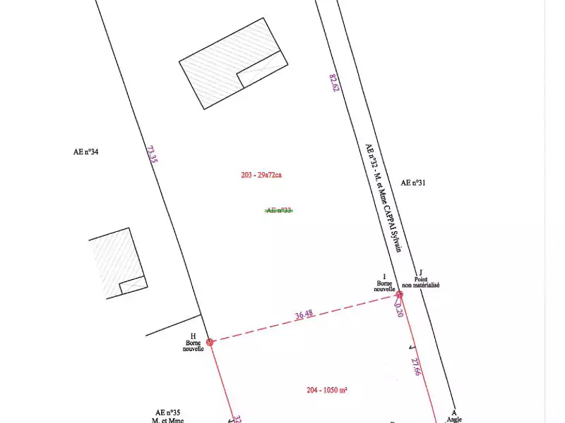 Terrain, 1 050 m²