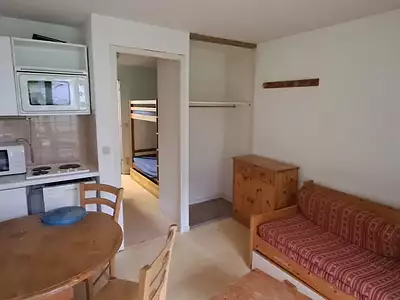 Appartement, 21,4 m²