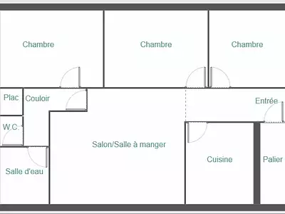 Appartement, 100,93 m²