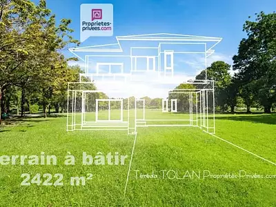 Terrain, 2 422 m²