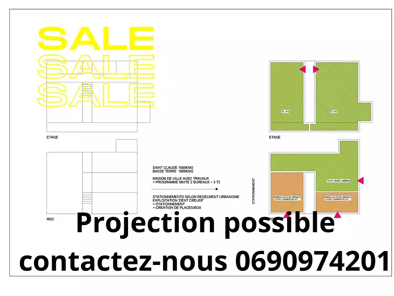 Immeuble, 198 m²