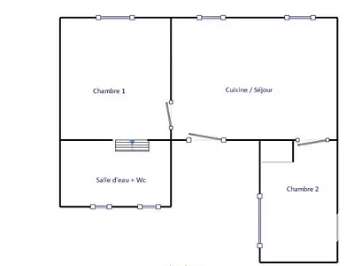 Appartement, 53 m²