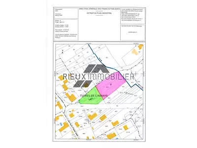Terrain, 3 000 m²
