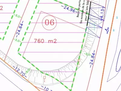 Terrain, 760 m²