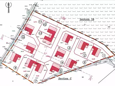 Terrain, 425 m²