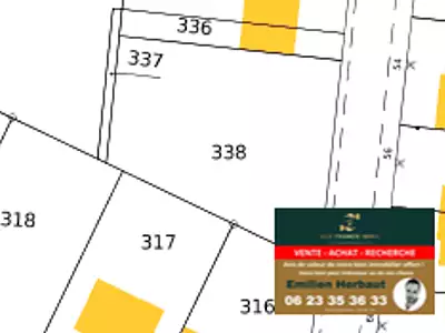 Terrain, 850 m²