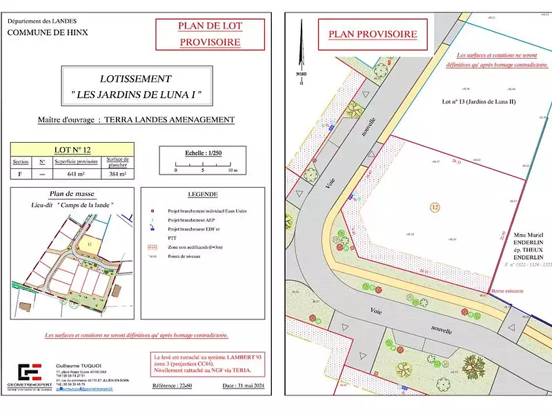 Terrain, 641 m²