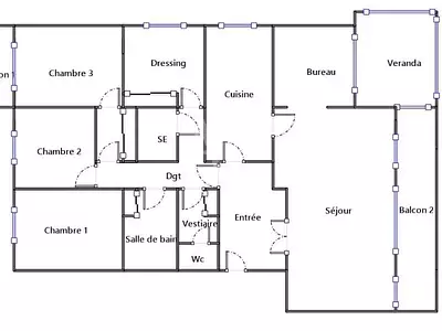 Appartement, 116,27 m²