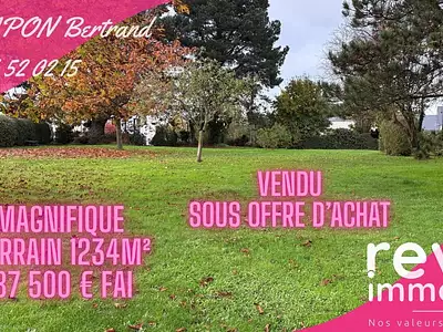 Terrain, 1 234 m²