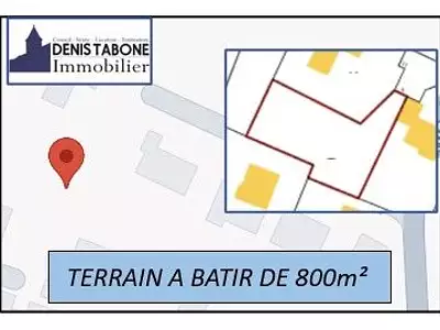 Terrain, 800 m²