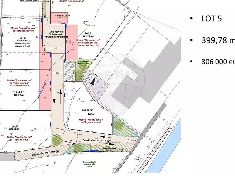 Terrain, 399 m²