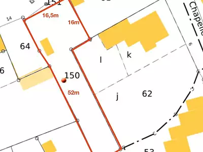 Terrain, 583 m²
