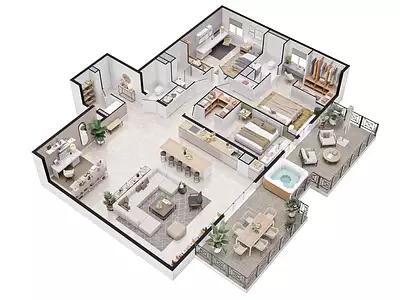 Appartement, 182,68 m²