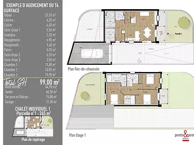 Maison, 99 m²