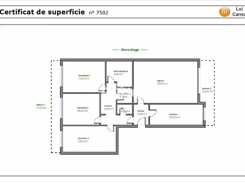 Appartement, 98 m²