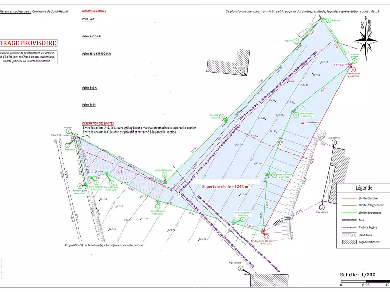 Terrain, 1 245 m²