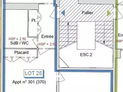 Appartement, 51 m²