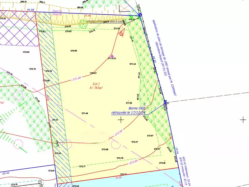 Terrain, 783 m²