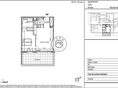 Appartement, 43 m²