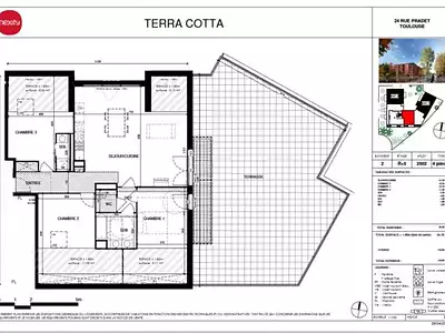 Appartement, 126 m²