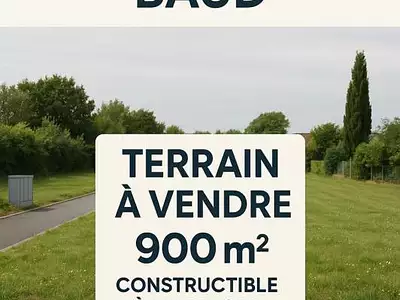 Terrain, 900 m²