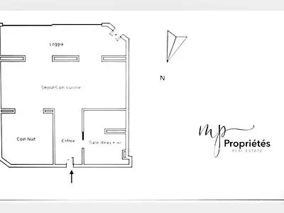 Appartement, 31 m²