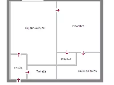 Appartement, 29,11 m²