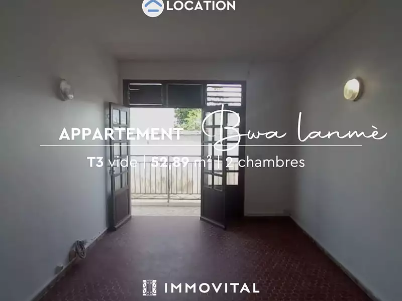 Appartement, 52,89 m²