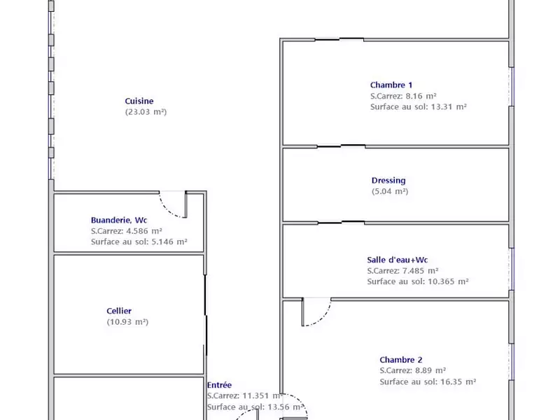 Appartement, 133 m²