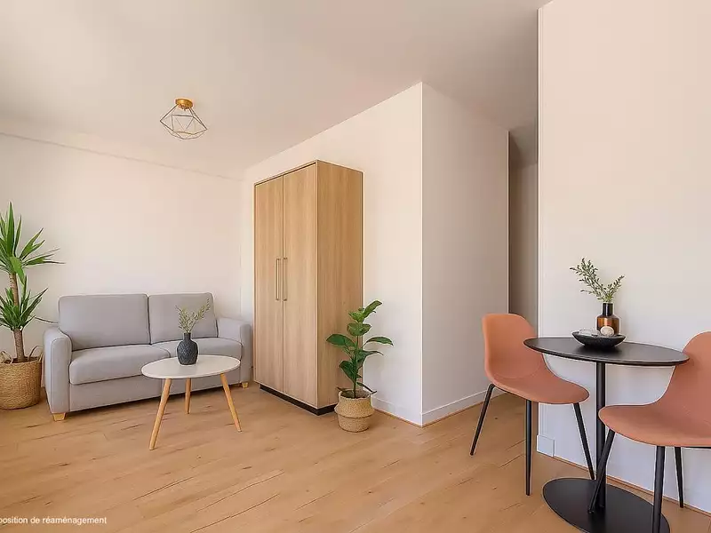 Appartement, 17 m²