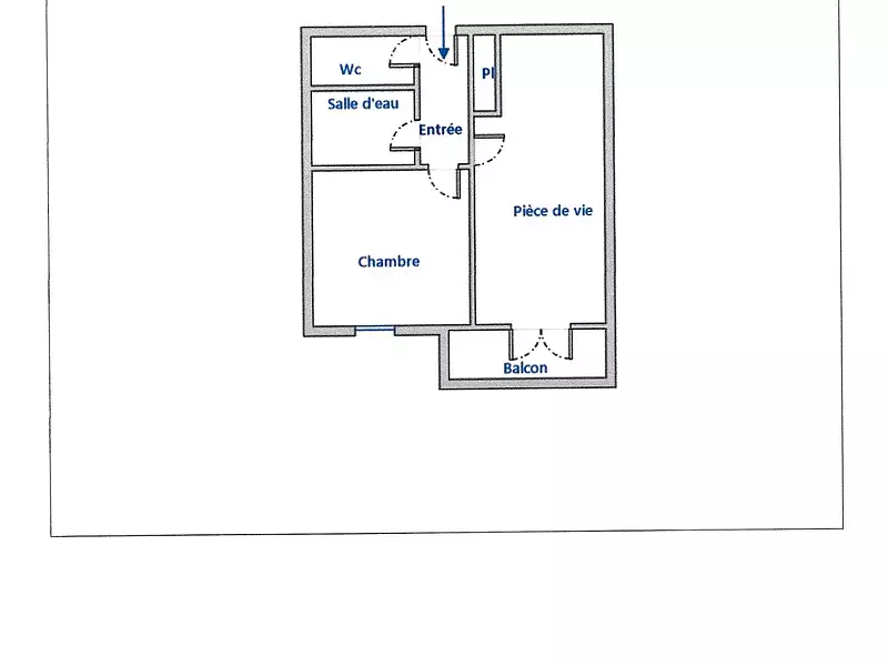 Appartement, 29 m²