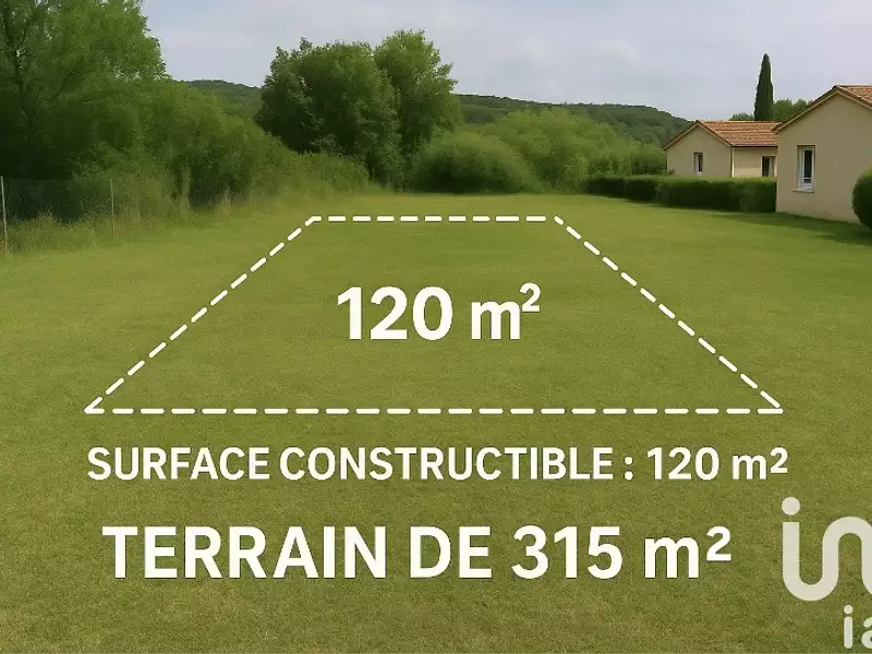 Terrain, 315 m²