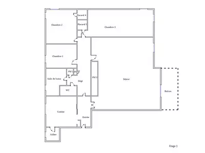 Appartement, 99 m²