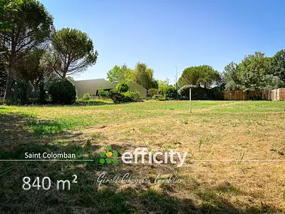 Terrain, 840 m²