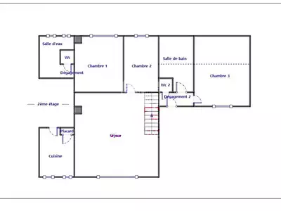 Appartement, 105 m²