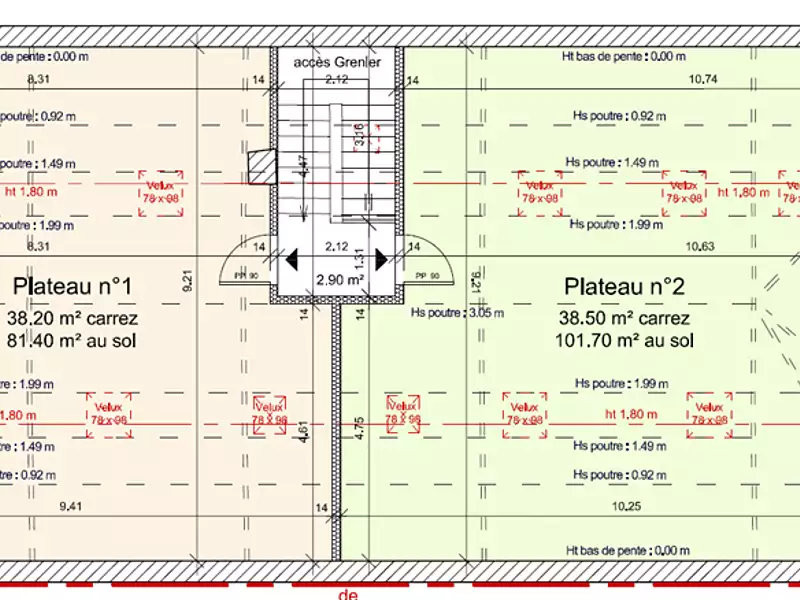 Appartement, 38,5 m²