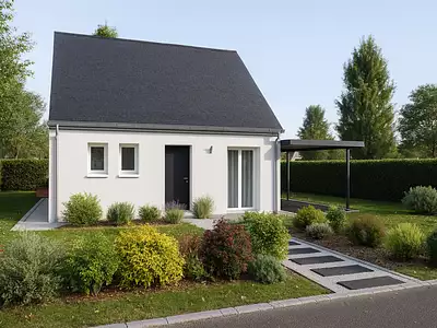 Maison neuve, 70 m²