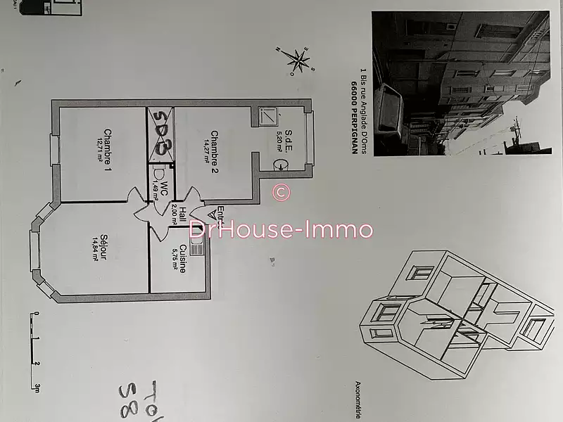 Immeuble, 300 m²