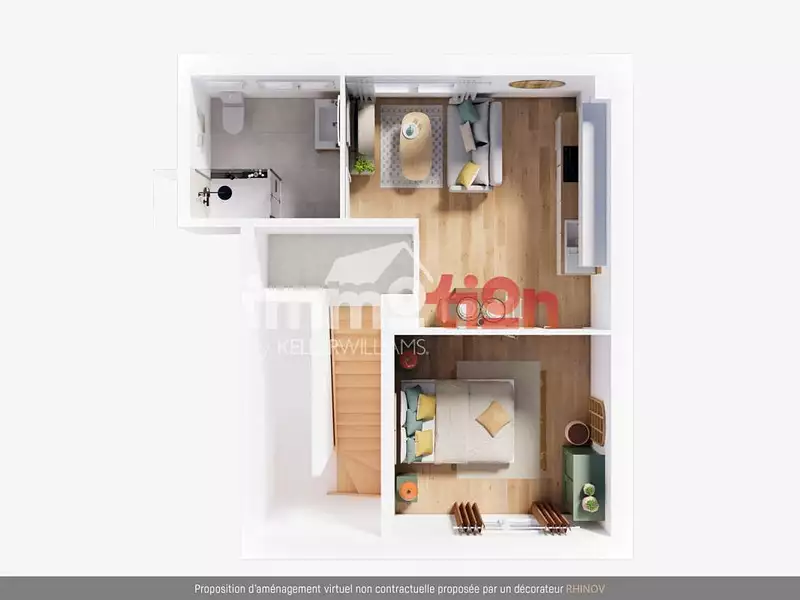 Appartement, 28 m²