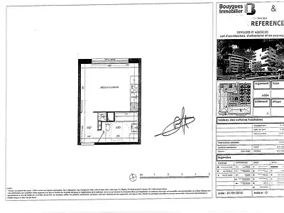 Appartement, 23,43 m²