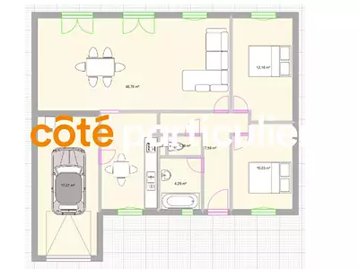 Maison, 81 m²