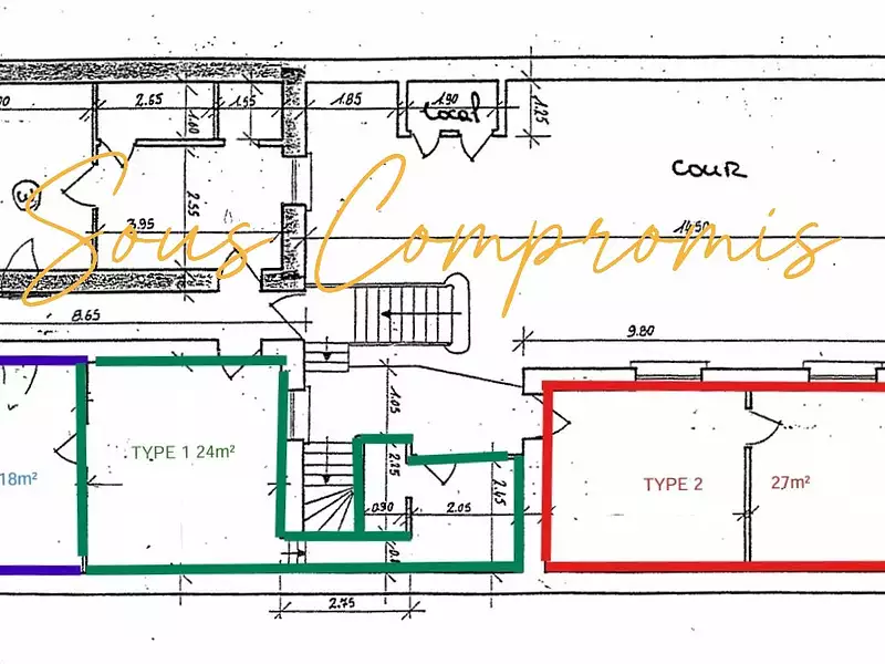 Appartement, 69 m²