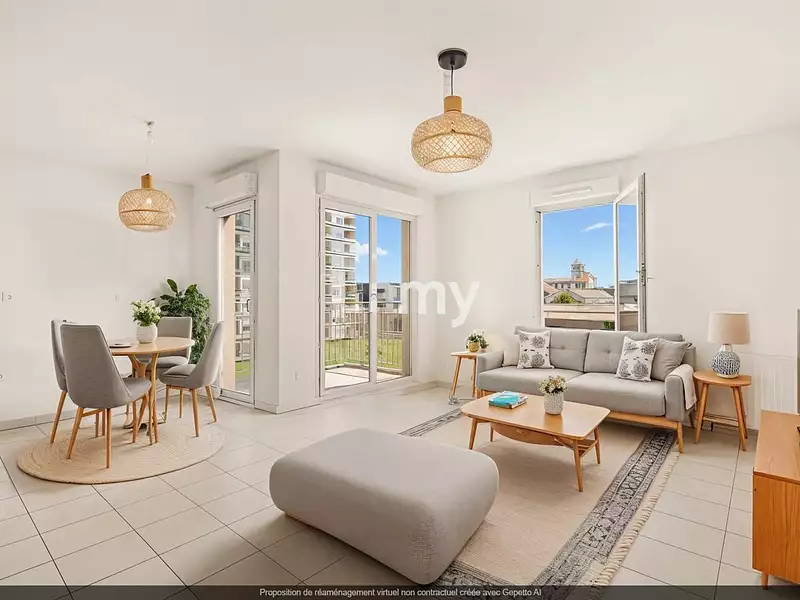 Appartement, 58 m²