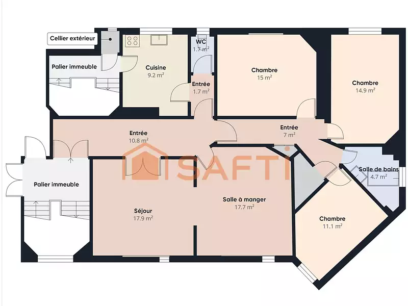 Appartement, 112 m²