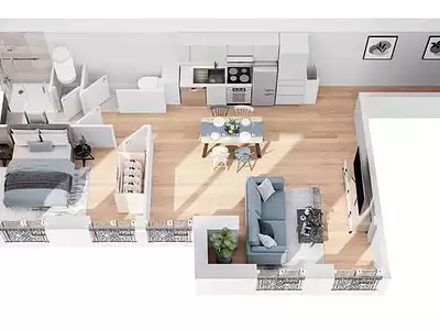 Appartement, 48,14 m²