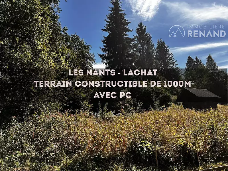 Terrain, 1 000 m²
