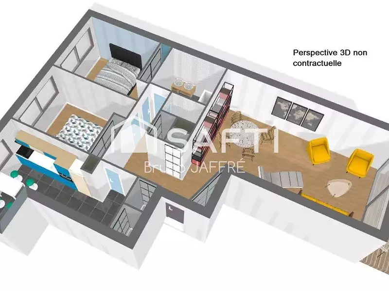 Appartement, 66 m²