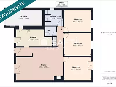 Maison, 99 m²