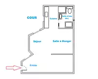 Appartement, 26,42 m²