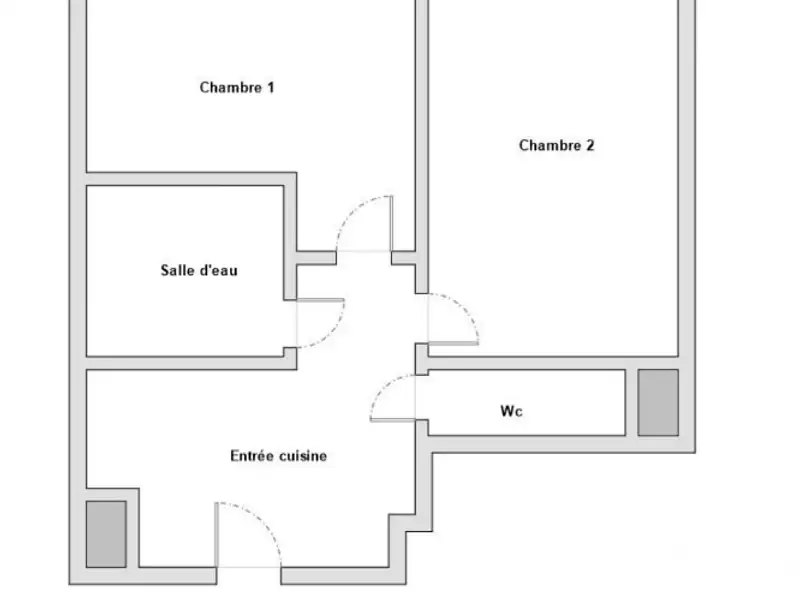 Appartement, 28 m²